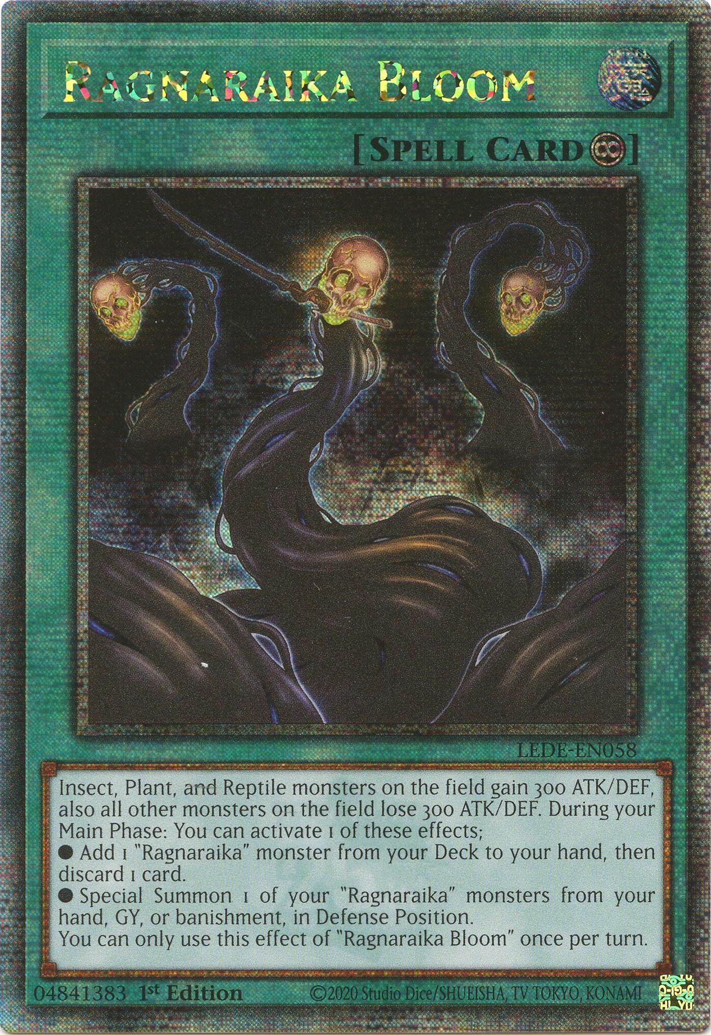 Ragnaraika Bloom (Quarter Century Secret Rare) [LEDE-EN058] Quarter Century Secret Rare | Nerdhalla Games