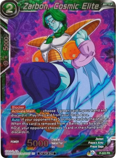 Zarbon, Cosmic Elite (Player's Choice) (P-223) [Promotion Cards] | Nerdhalla Games