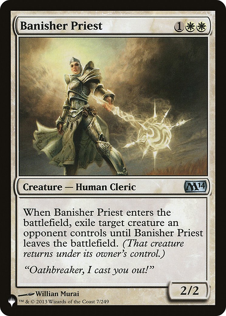 Banisher Priest [The List] | Nerdhalla Games