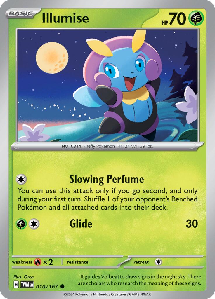 Illumise (010/167) [Scarlet & Violet: Twilight Masquerade] | Nerdhalla Games