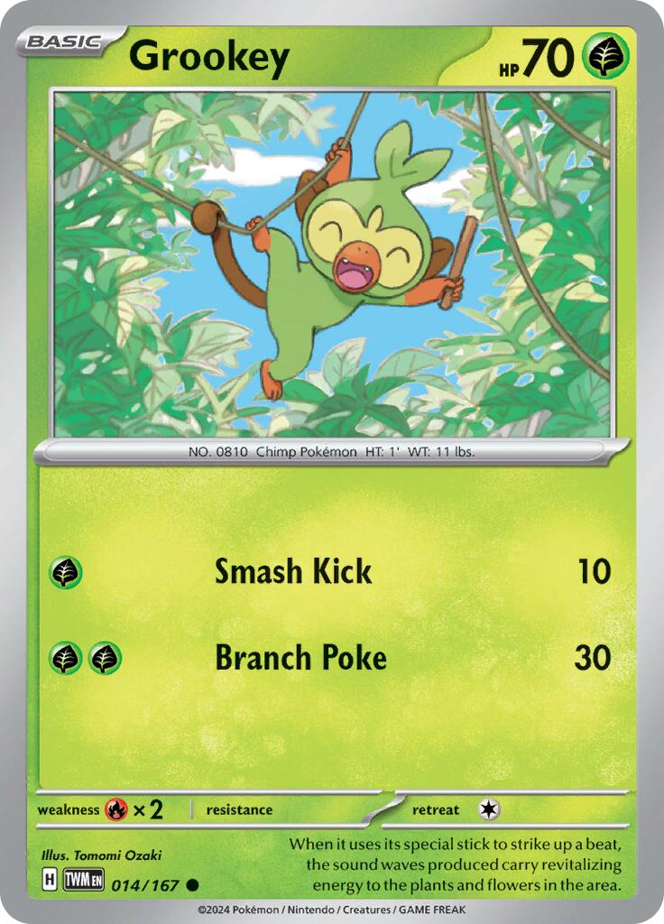 Grookey (014/167) [Scarlet & Violet: Twilight Masquerade] | Nerdhalla Games