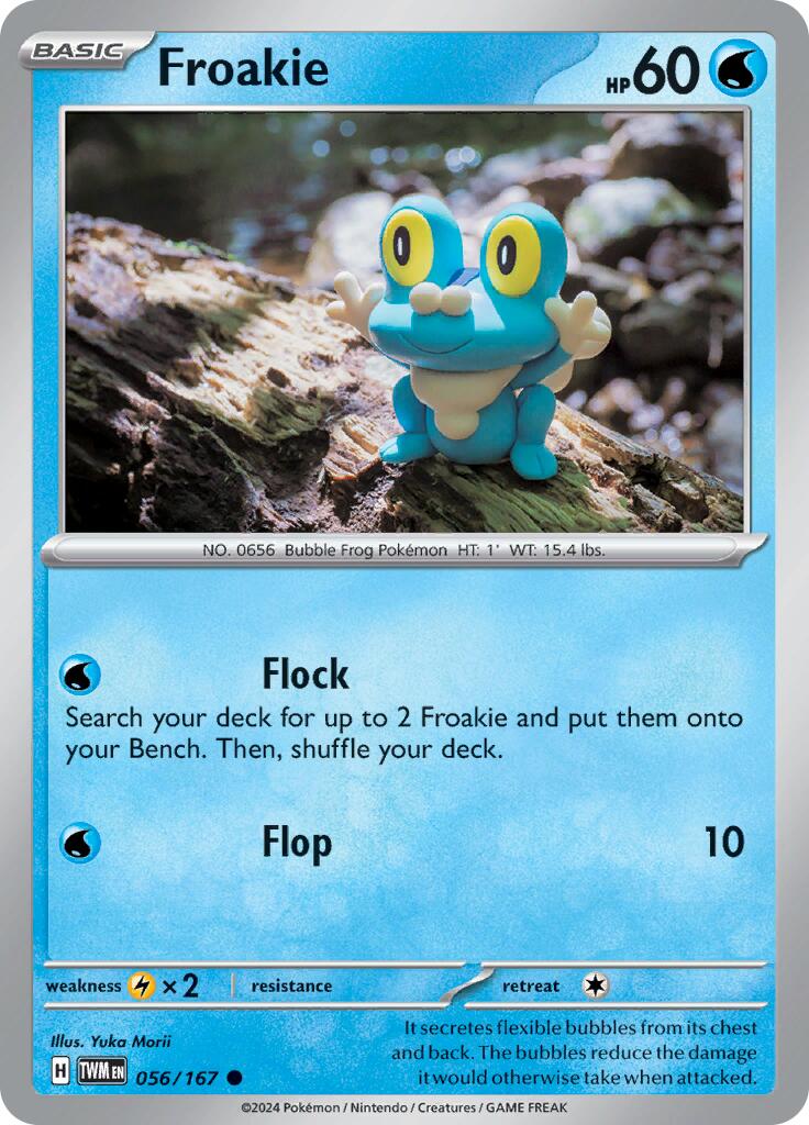 Froakie (056/167) [Scarlet & Violet: Twilight Masquerade] | Nerdhalla Games