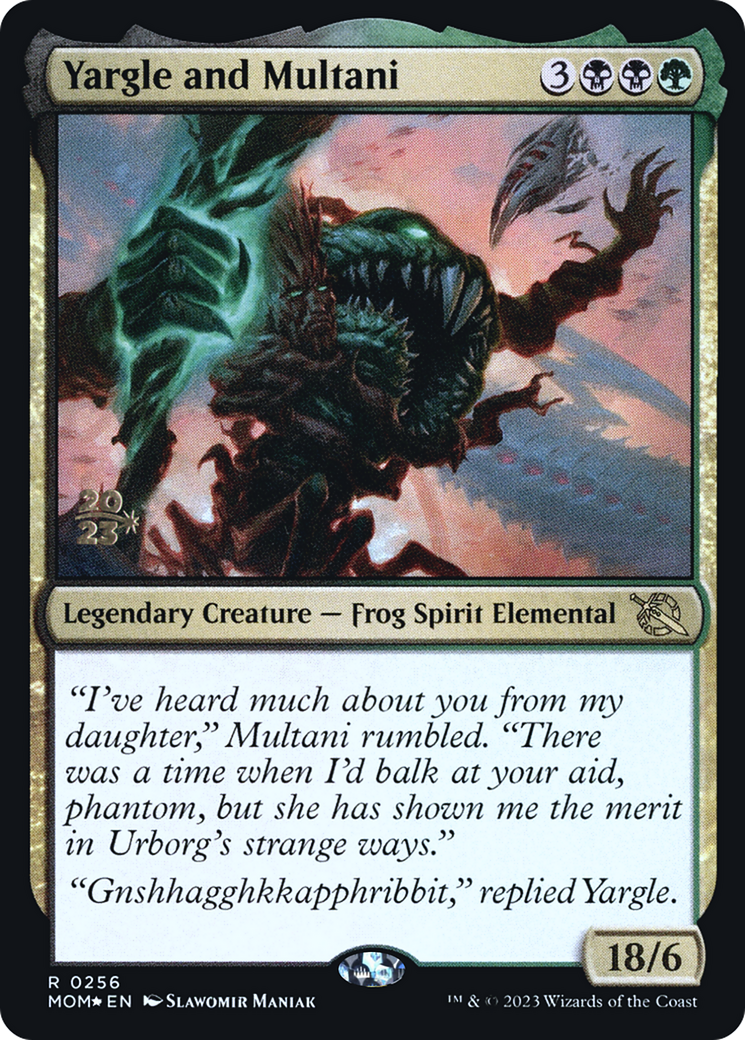 Yargle and Multani [March of the Machine Prerelease Promos] | Nerdhalla Games