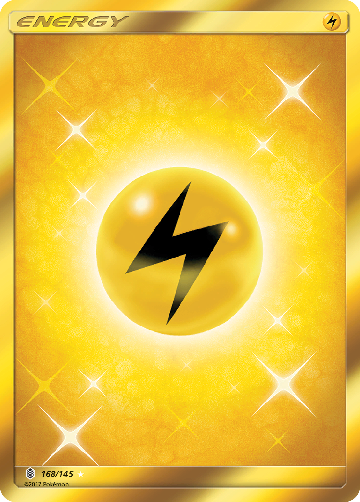 Lightning Energy (168/145) [Sun & Moon: Guardians Rising] | Nerdhalla Games