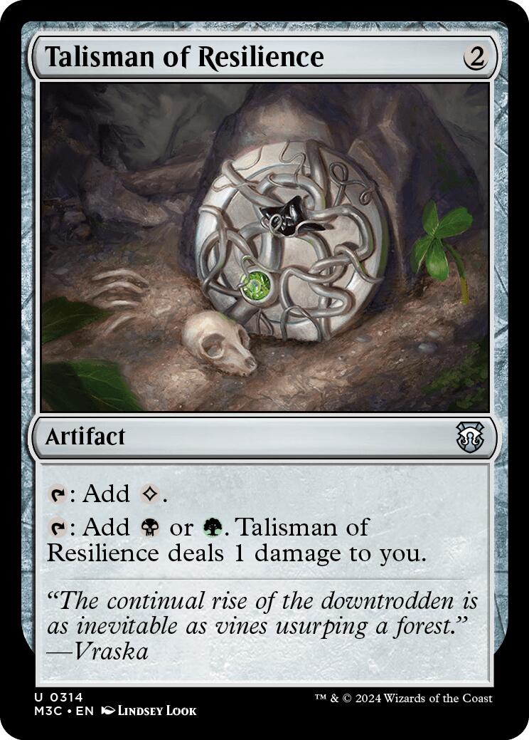 Talisman of Resilience [Modern Horizons 3 Commander] | Nerdhalla Games