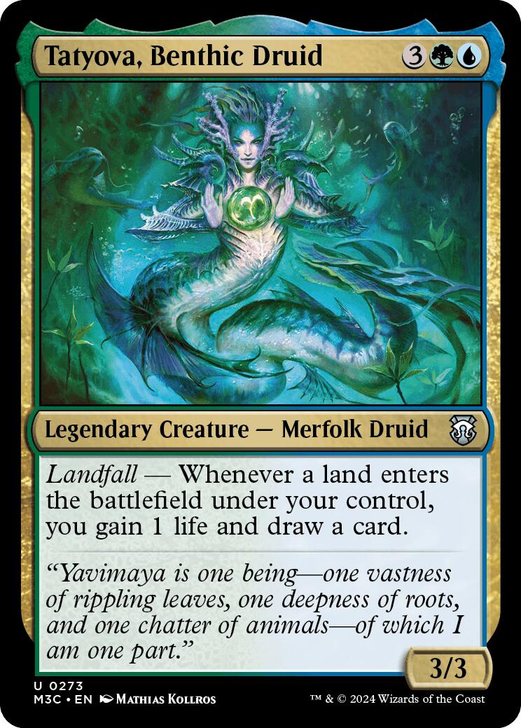 Tatyova, Benthic Druid [Modern Horizons 3 Commander] | Nerdhalla Games