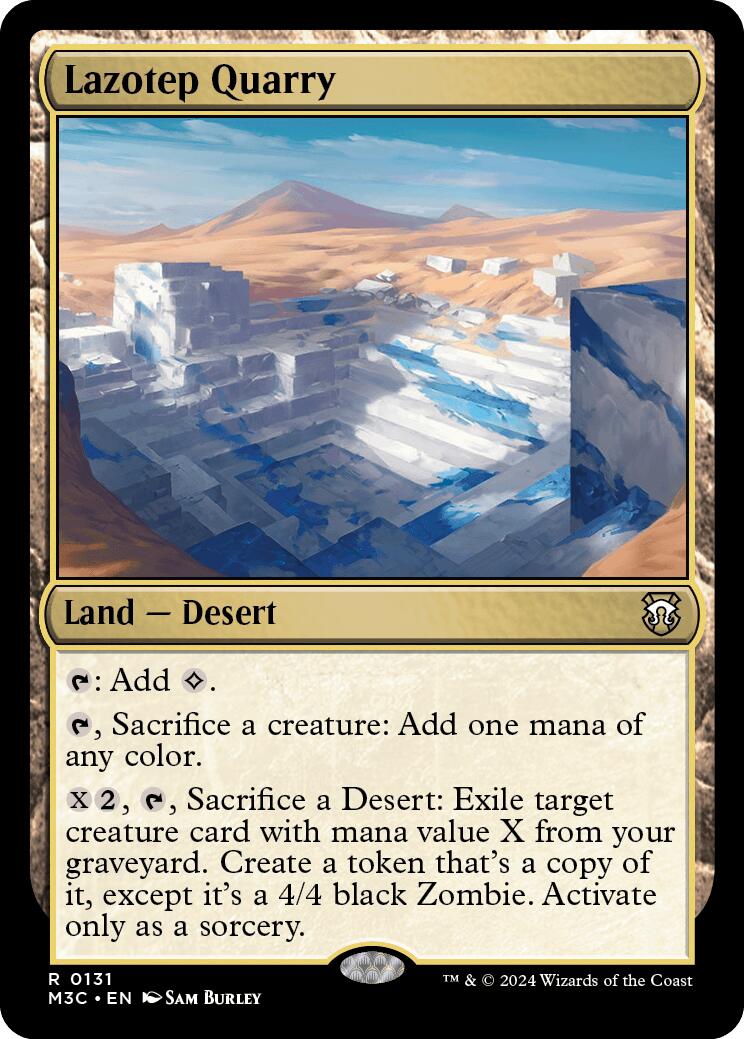 Lazotep Quarry [Modern Horizons 3 Commander] | Nerdhalla Games