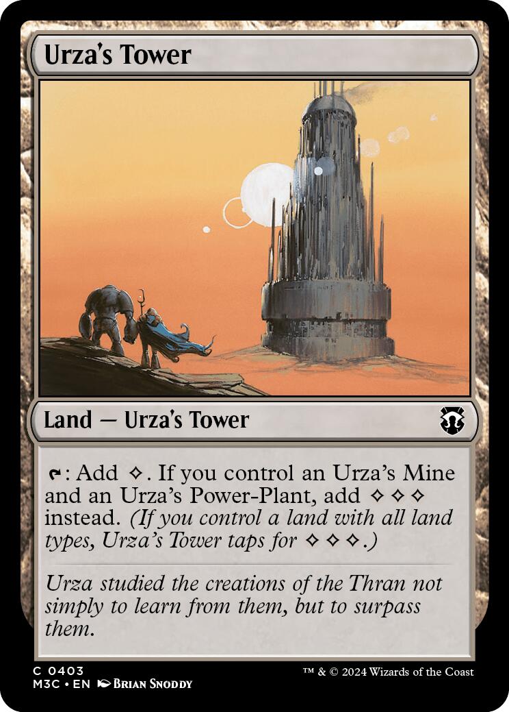 Urza's Tower [Modern Horizons 3 Commander] | Nerdhalla Games