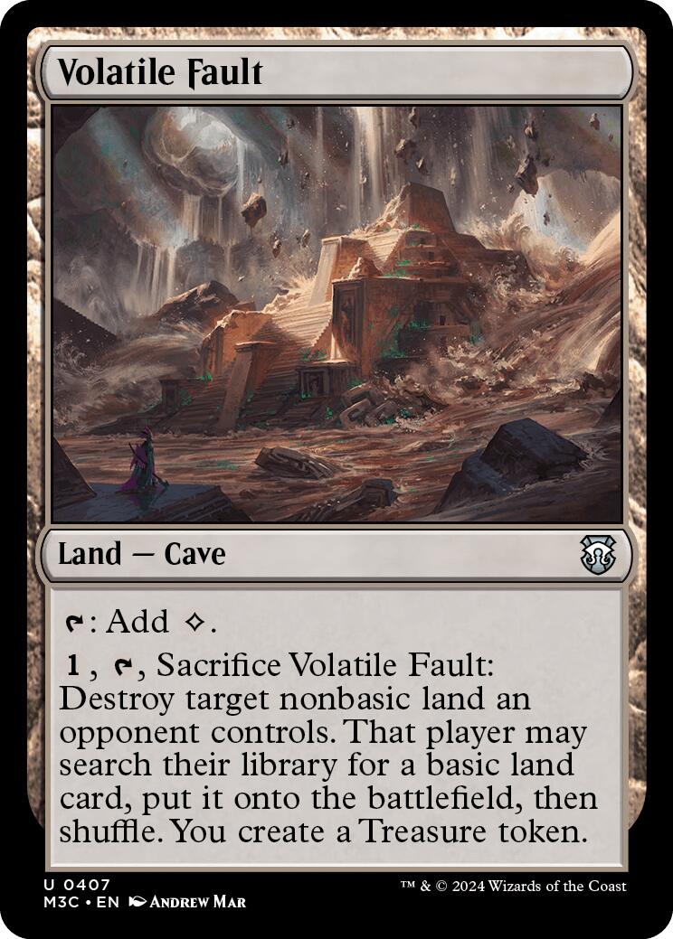 Volatile Fault [Modern Horizons 3 Commander] | Nerdhalla Games