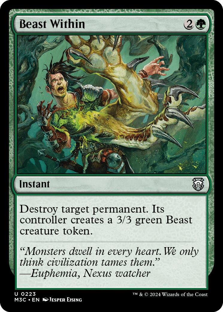 Beast Within [Modern Horizons 3 Commander] | Nerdhalla Games