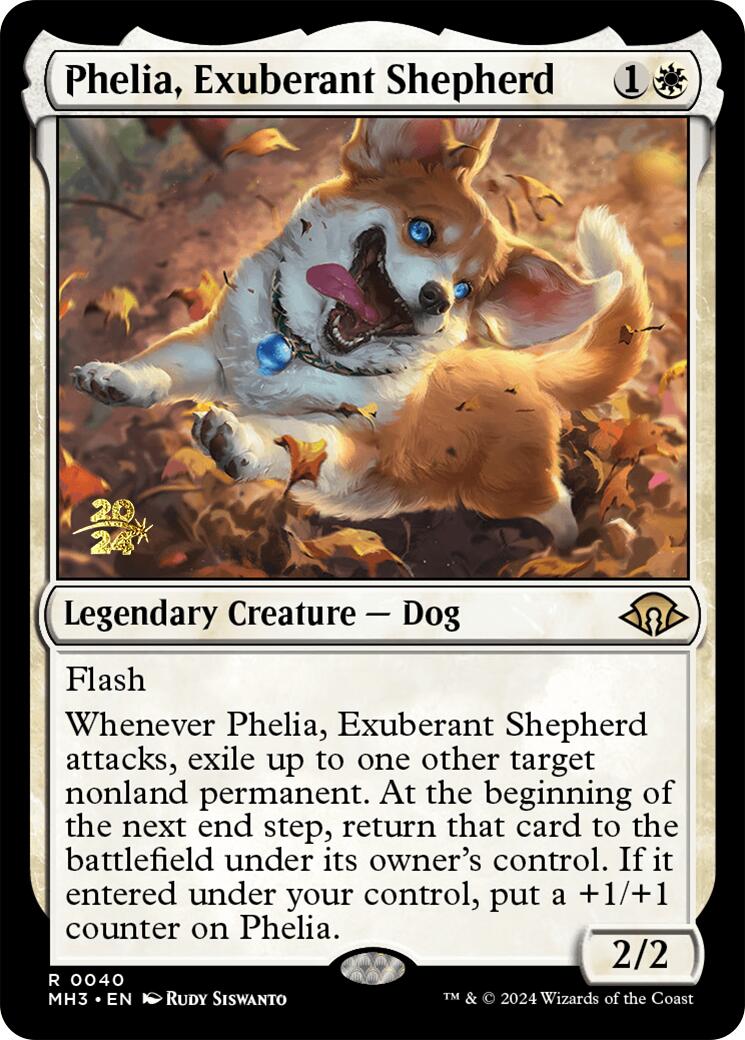 Phelia, Exuberant Shepherd [Modern Horizons 3 Prerelease Promos] | Nerdhalla Games