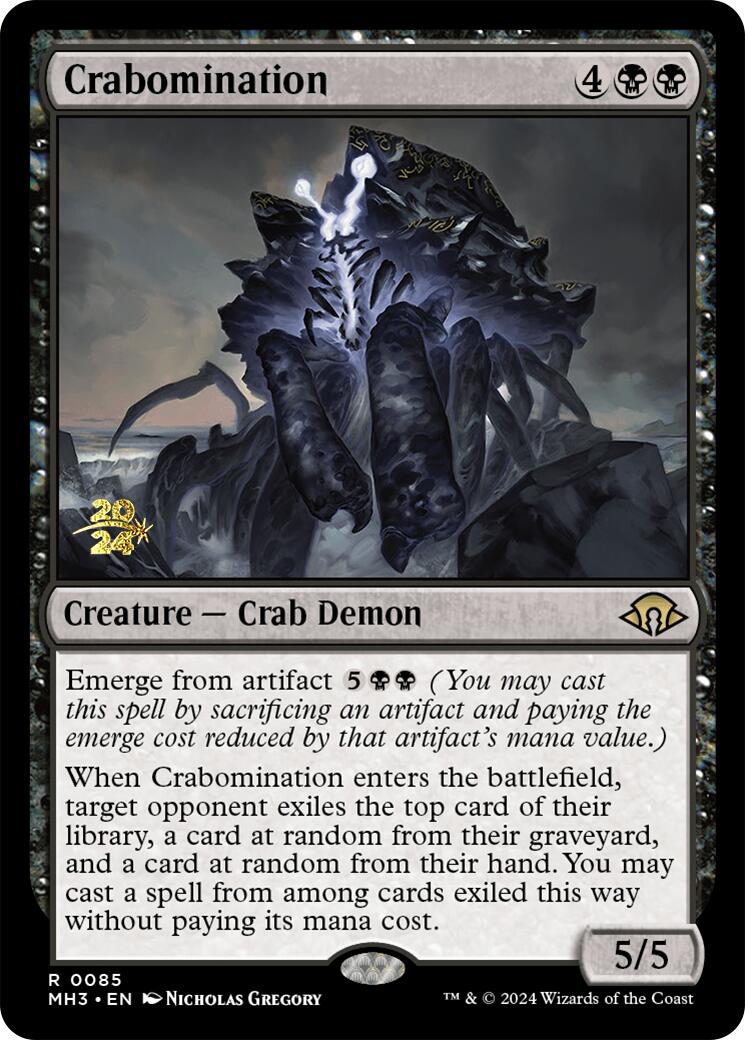 Crabomination [Modern Horizons 3 Prerelease Promos] | Nerdhalla Games