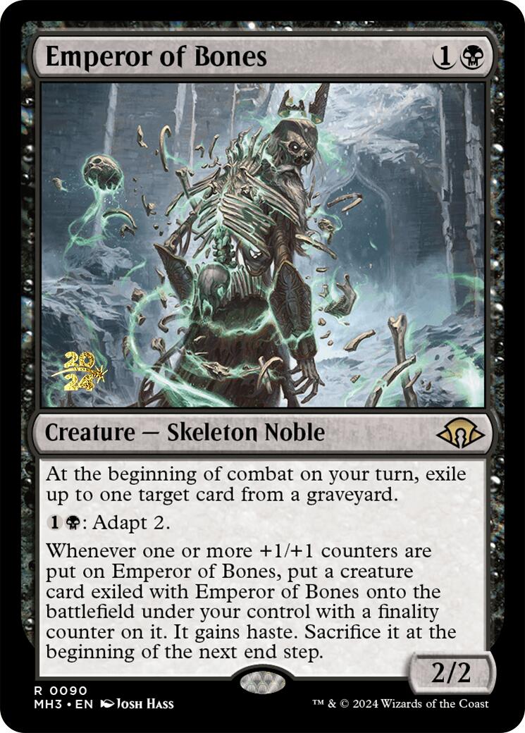 Emperor of Bones [Modern Horizons 3 Prerelease Promos] | Nerdhalla Games