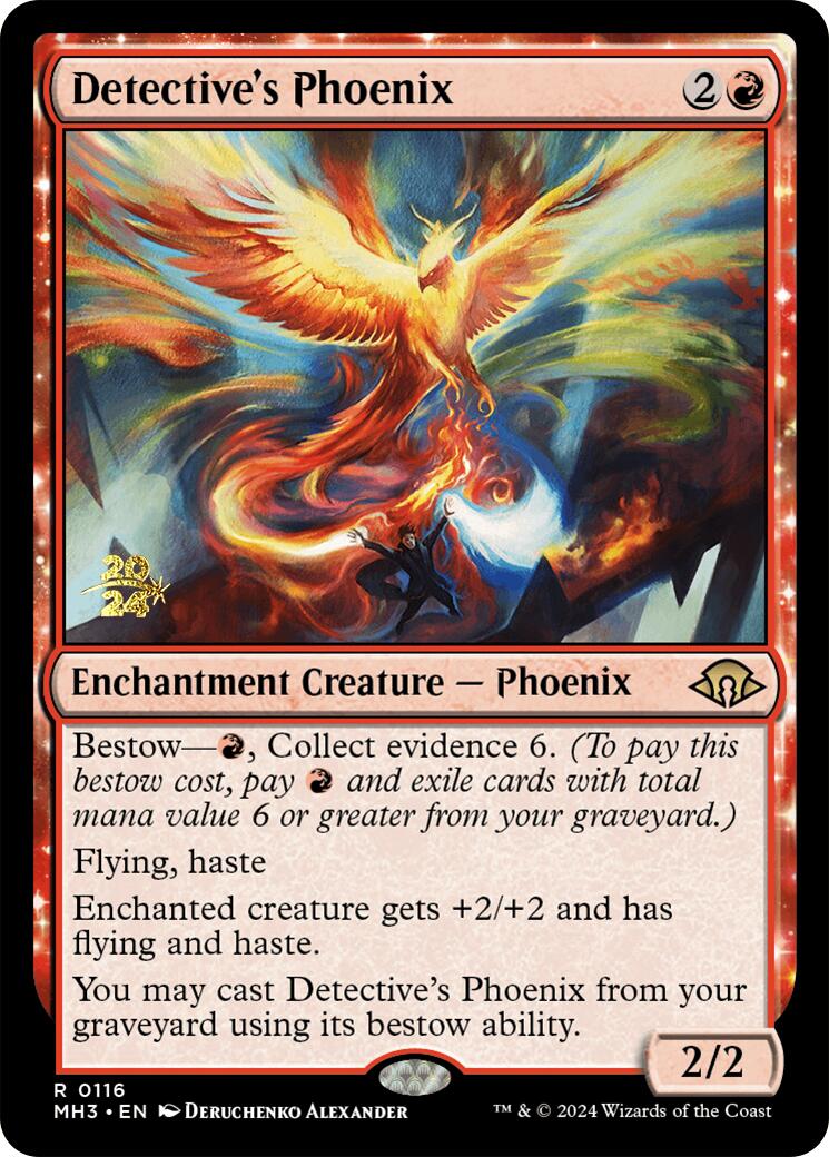 Detective's Phoenix [Modern Horizons 3 Prerelease Promos] | Nerdhalla Games