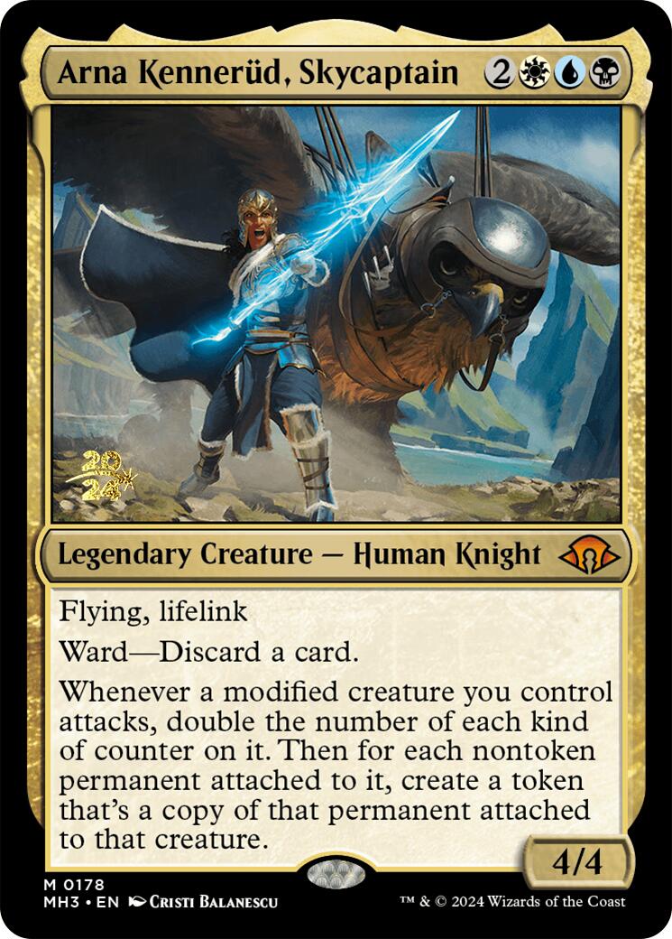 Arna Kennerud, Skycaptain [Modern Horizons 3 Prerelease Promos] | Nerdhalla Games