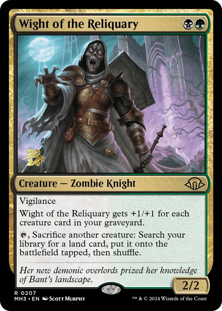 Wight of the Reliquary [Modern Horizons 3 Prerelease Promos] | Nerdhalla Games