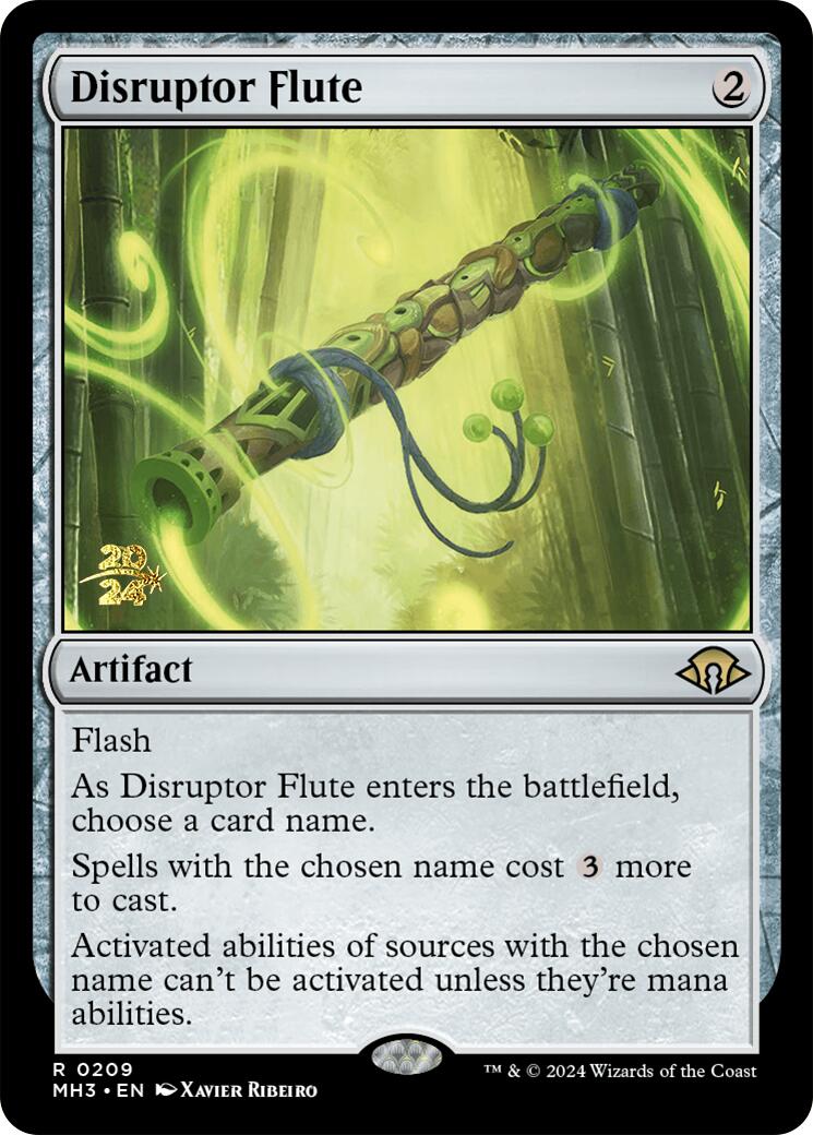 Disruptor Flute [Modern Horizons 3 Prerelease Promos] | Nerdhalla Games