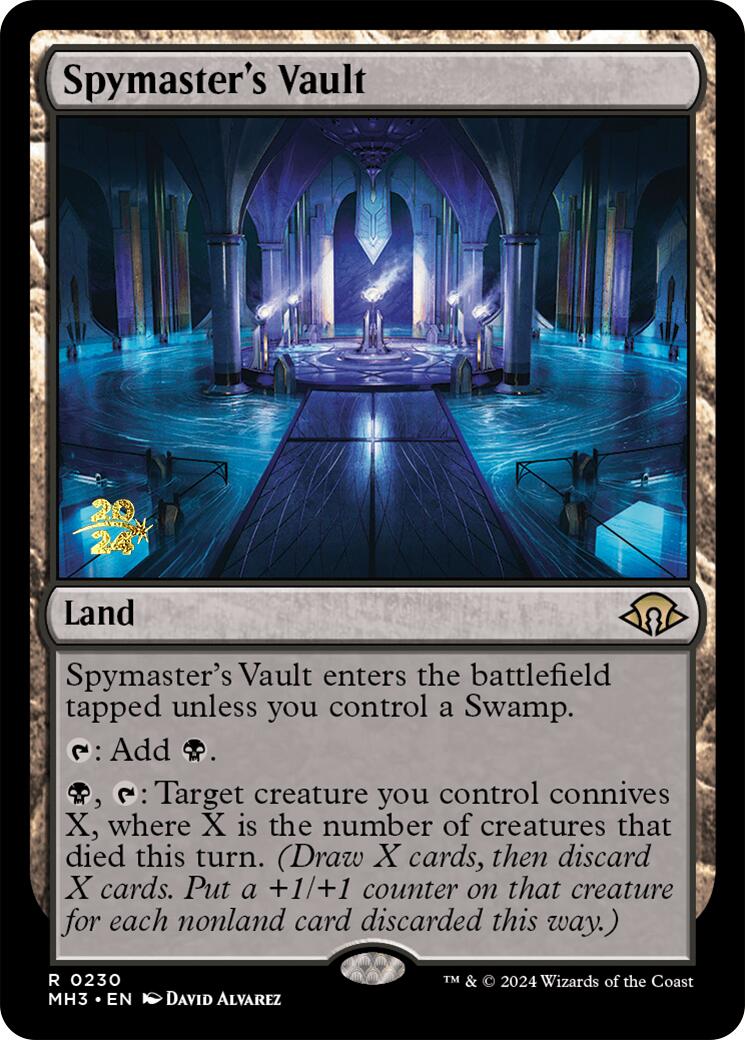 Spymaster's Vault [Modern Horizons 3 Prerelease Promos] | Nerdhalla Games