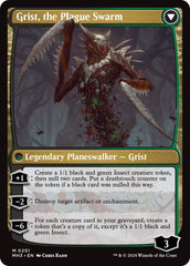 Grist, Voracious Larva [Modern Horizons 3 Prerelease Promos] | Nerdhalla Games