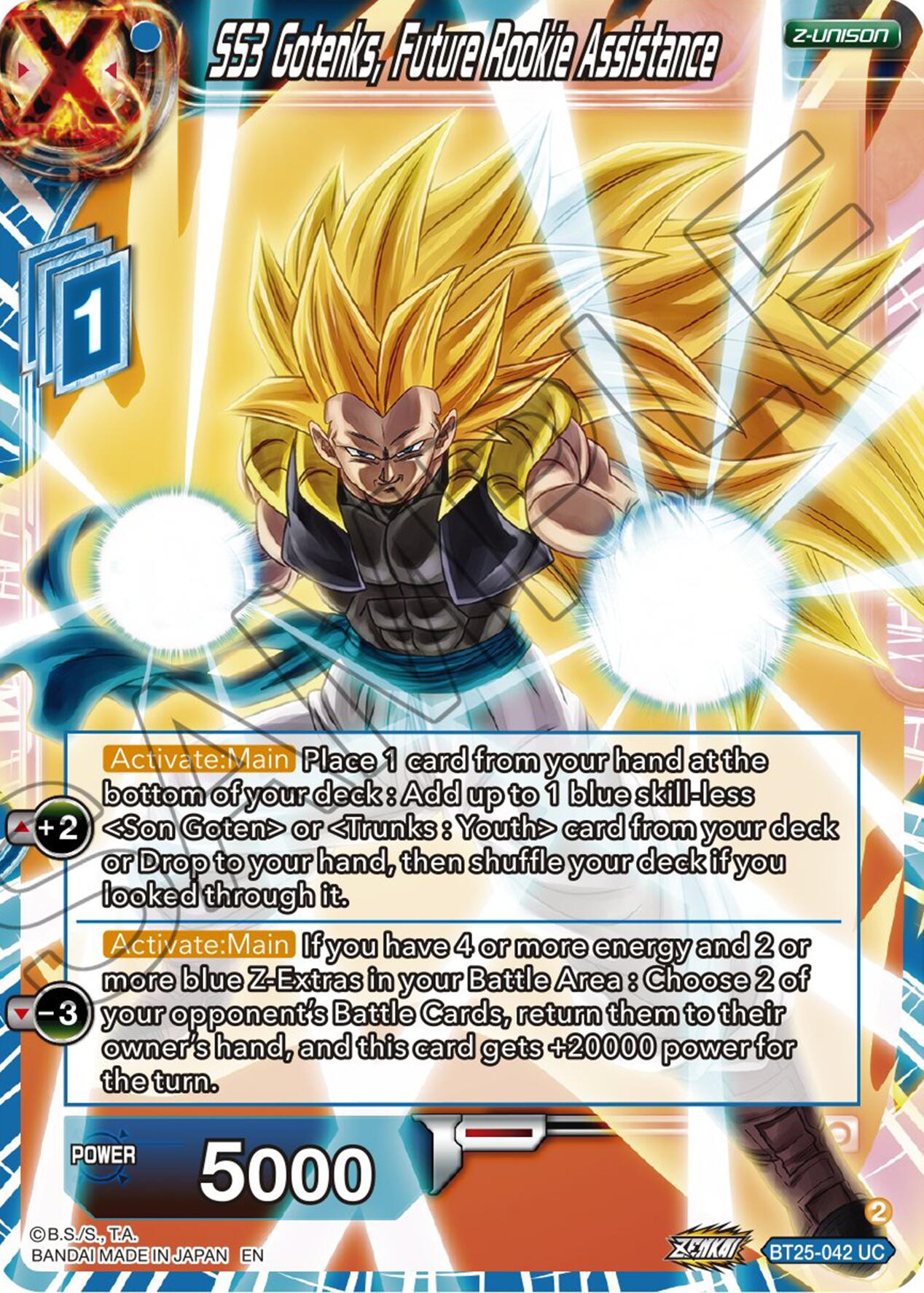 SS3 Gotenks, Future Rookie Assitance (BT25-042) [Legend of the Dragon Balls] | Nerdhalla Games