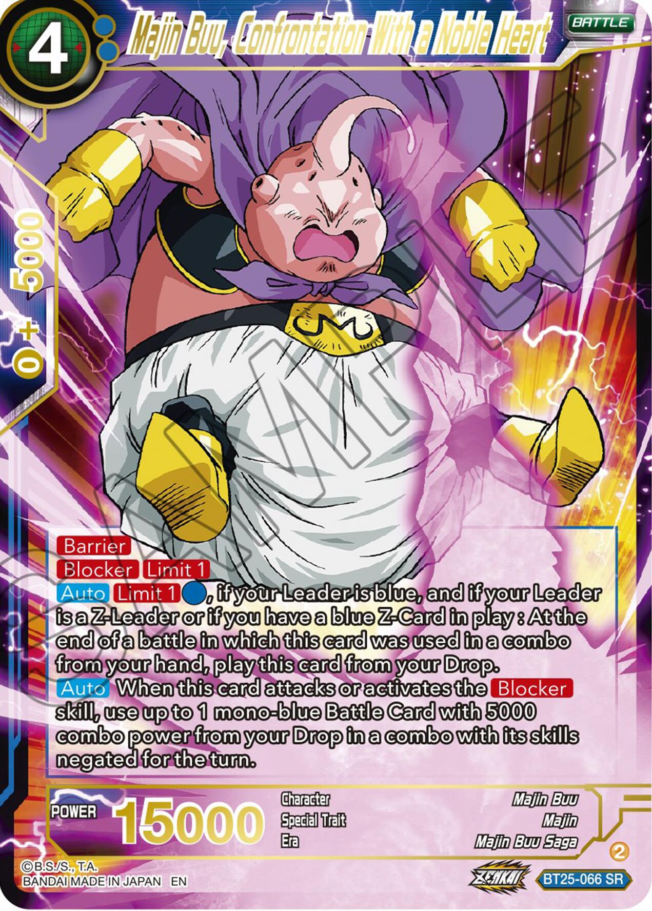 Majin Buu, Confrontaliter With a Mobile Heat (BT25-066) [Legend of the Dragon Balls] | Nerdhalla Games