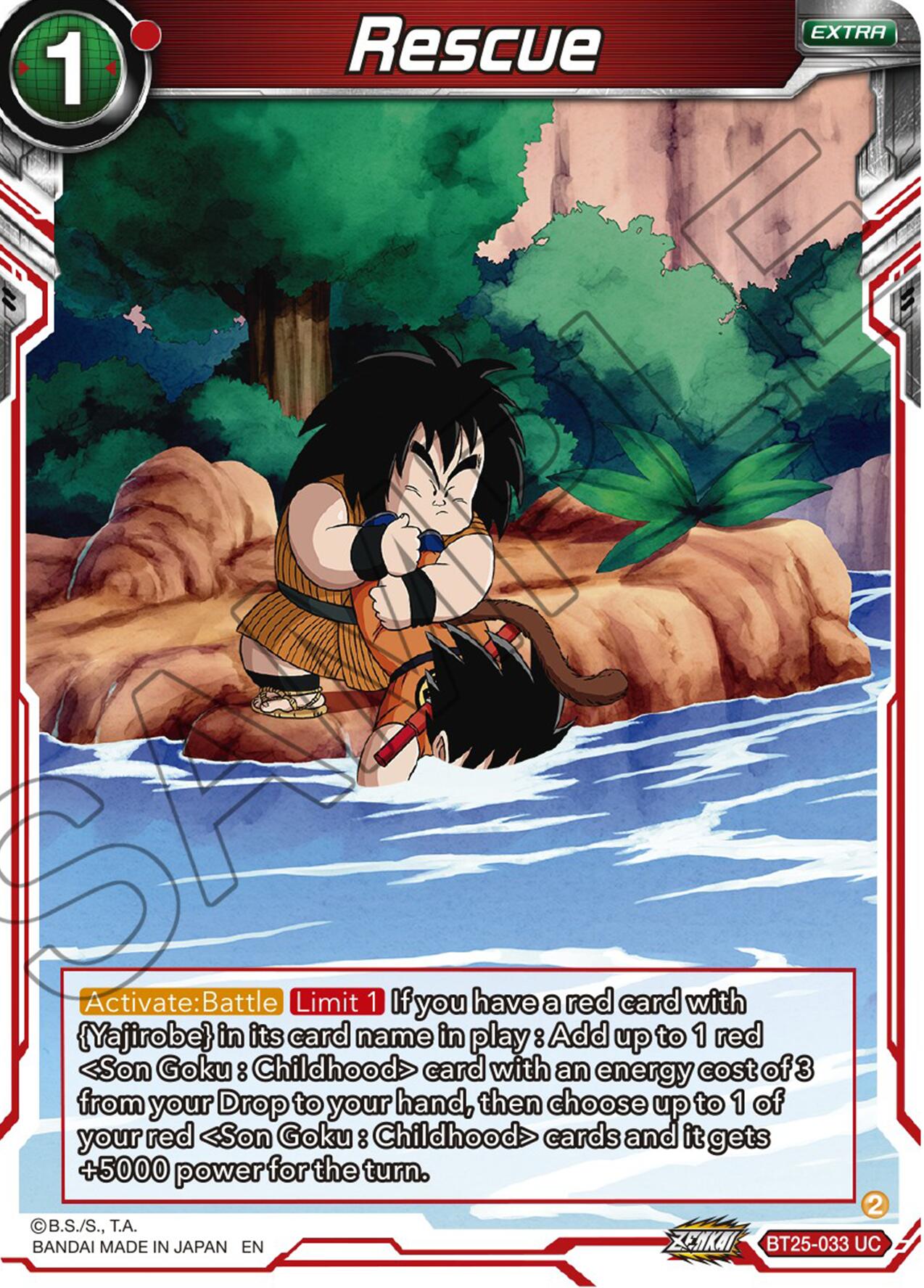 Rescue (BT25-033) [Legend of the Dragon Balls] | Nerdhalla Games