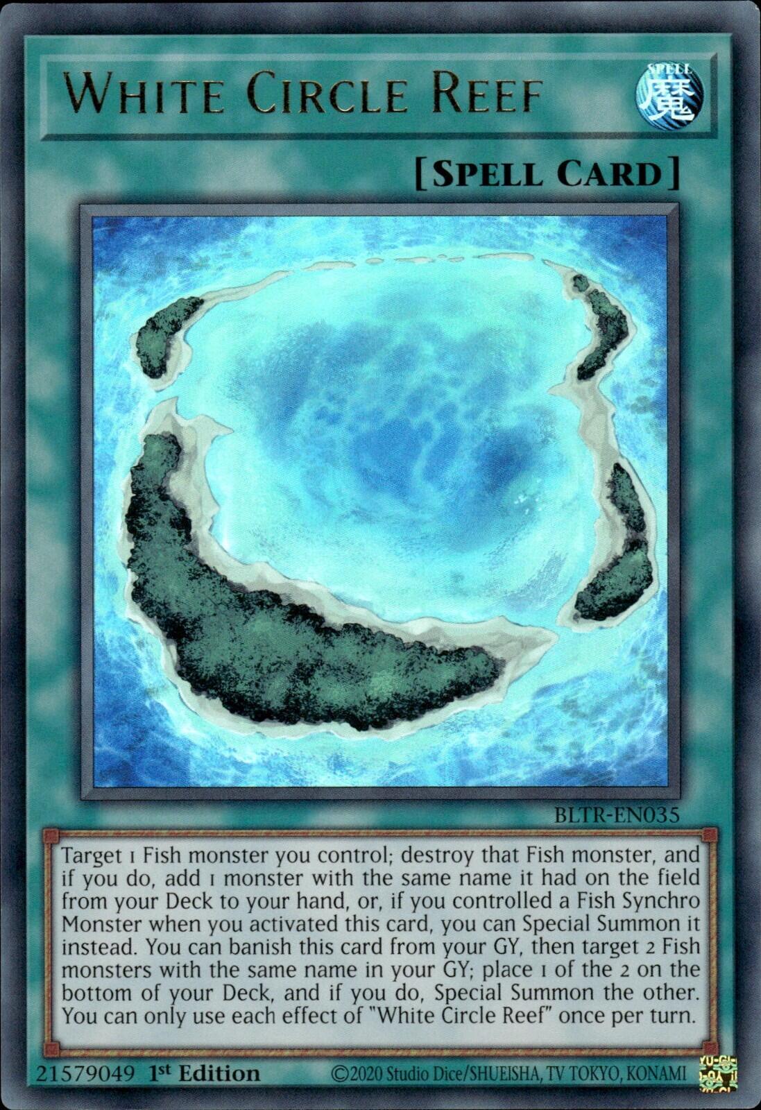 White Circle Reef [BLTR-EN035] Ultra Rare | Nerdhalla Games