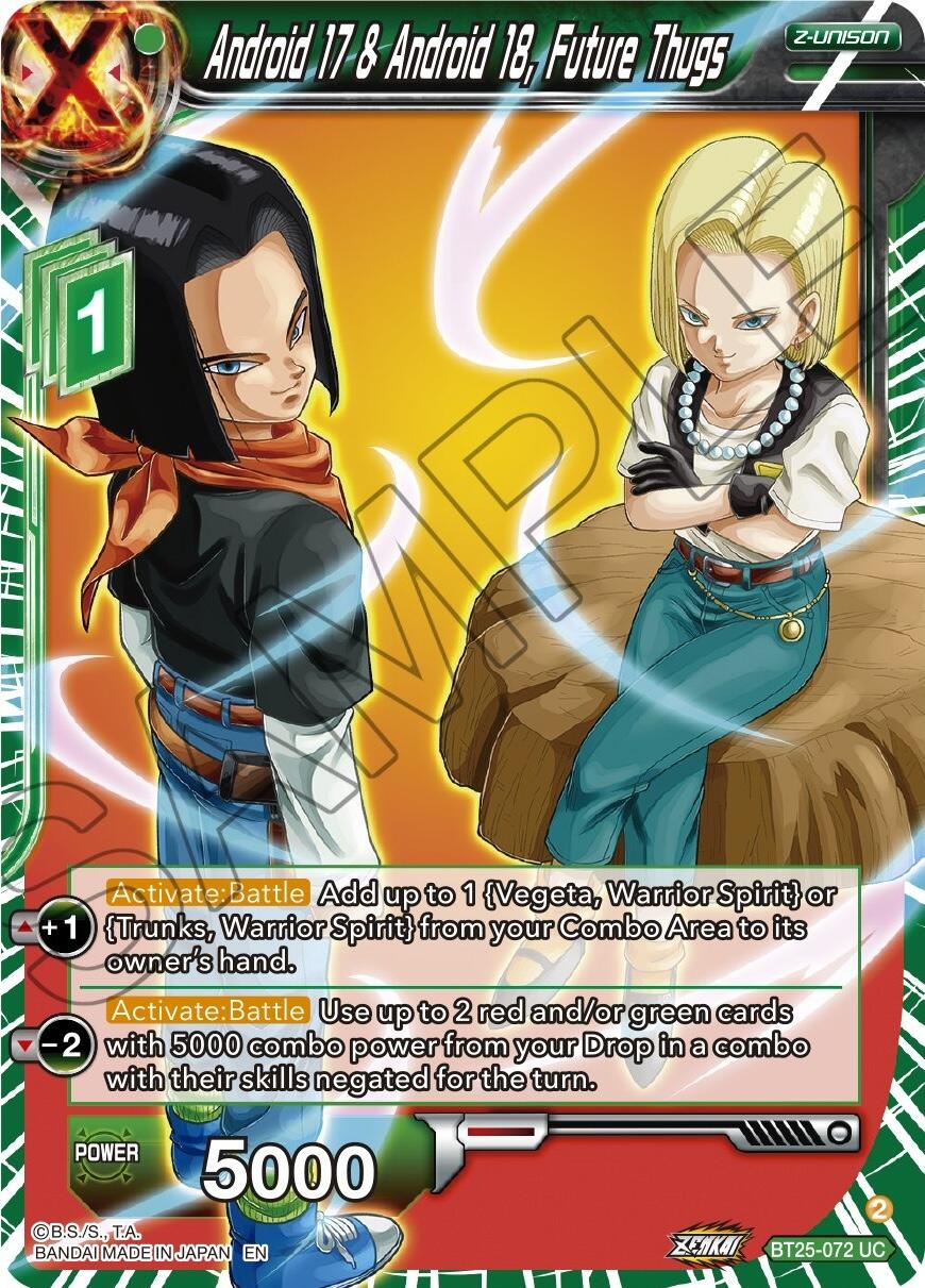 Android 17 & Android 18, Future Thugs (BT25-072) [Legend of the Dragon Balls] | Nerdhalla Games