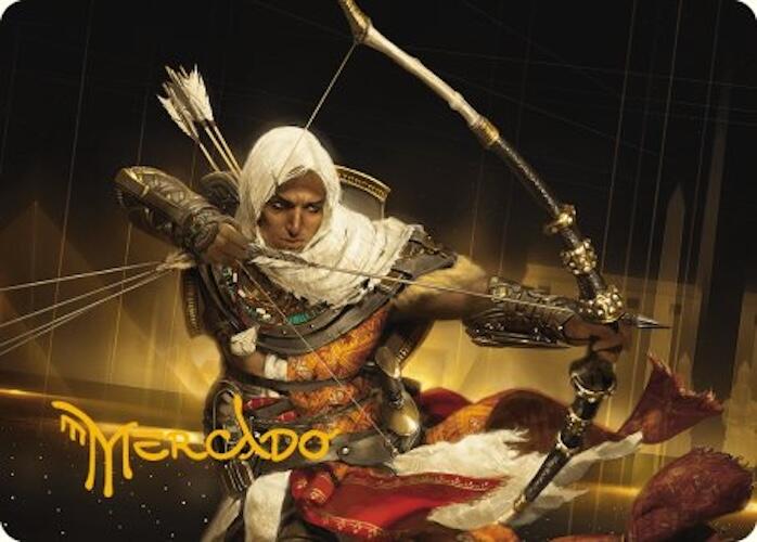 Bayek of Siwa Art Card (Gold-Stamped Signature) [Assassin's Creed Art Series] | Nerdhalla Games