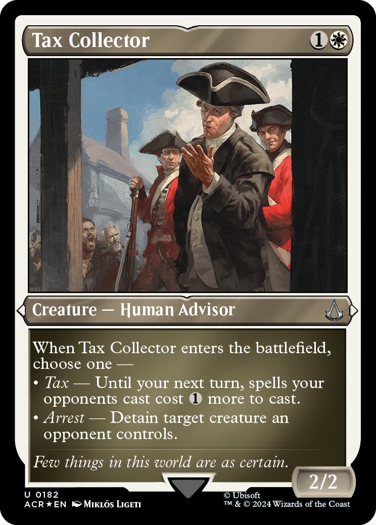 Tax Collector (Foil Etched) [Assassin's Creed] | Nerdhalla Games