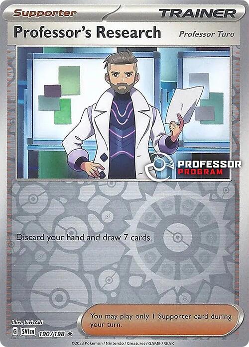 Professor's Research (190/198) (2023) [Professor Program Promos] | Nerdhalla Games