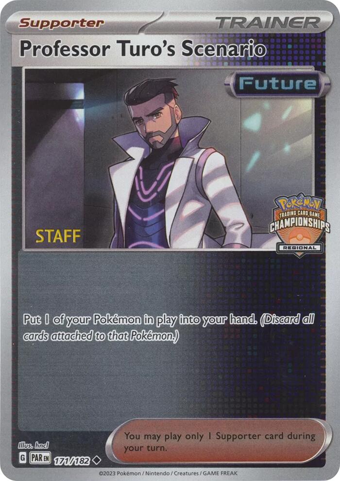 Professor Turo's Scenario (171/182) (2023 Regional Championships Staff) [League & Championship Cards] | Nerdhalla Games