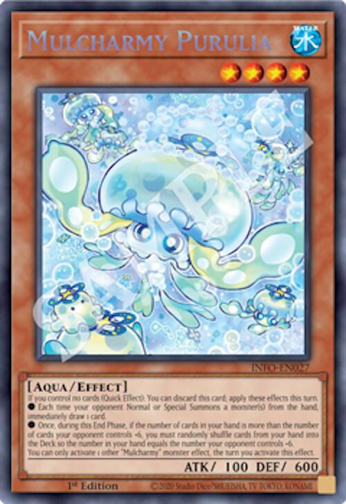 Mulcharmy Purulia [INFO-EN027] Secret Rare | Nerdhalla Games