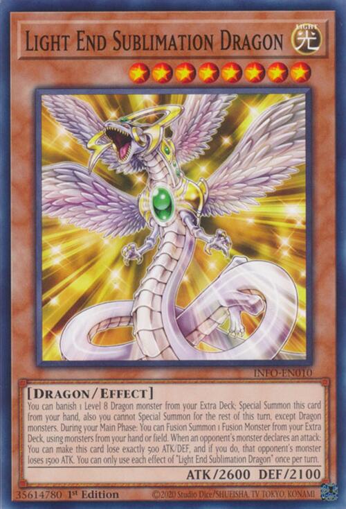 Light End Sublimation Dragon [INFO-EN010] Common | Nerdhalla Games