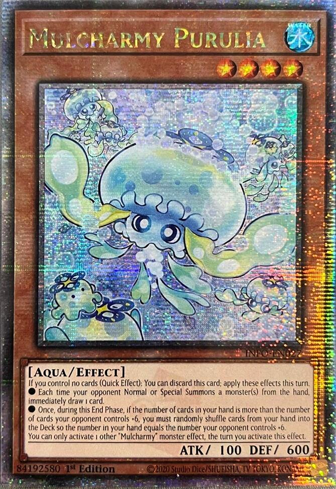 Mulcharmy Purulia (Quarter Century Secret Rare) [INFO-EN027] Quarter Century Secret Rare | Nerdhalla Games