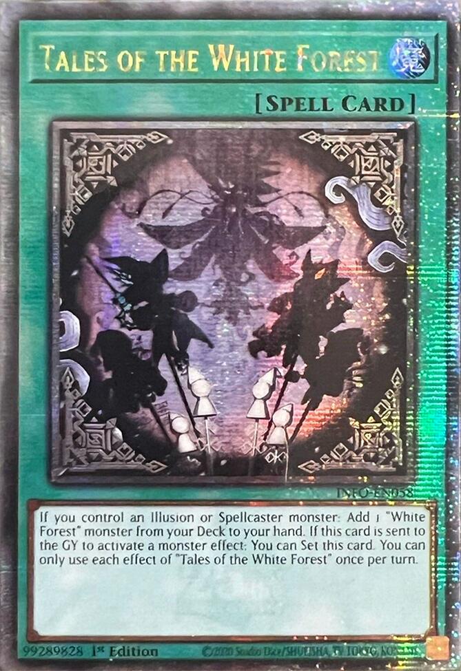 Tales of the White Forest (Quarter Century Secret Rare) [INFO-EN058] Quarter Century Secret Rare | Nerdhalla Games