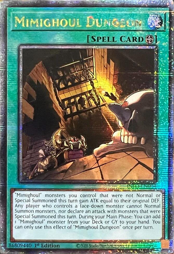 Mimighoul Dungeon (Quarter Century Secret Rare) [INFO-EN094] Quarter Century Secret Rare | Nerdhalla Games