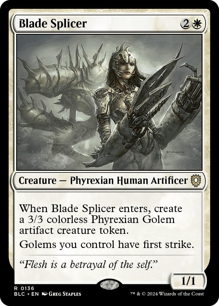 Blade Splicer [Bloomburrow Commander] | Nerdhalla Games