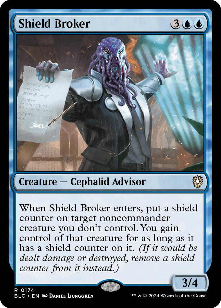 Shield Broker [Bloomburrow Commander] | Nerdhalla Games