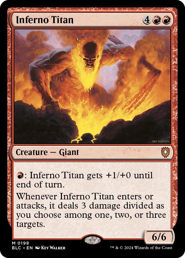 Inferno Titan [Bloomburrow Commander] | Nerdhalla Games