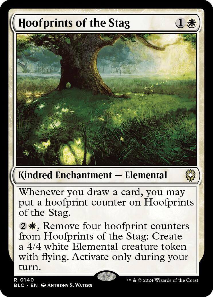 Hoofprints of the Stag [Bloomburrow Commander] | Nerdhalla Games