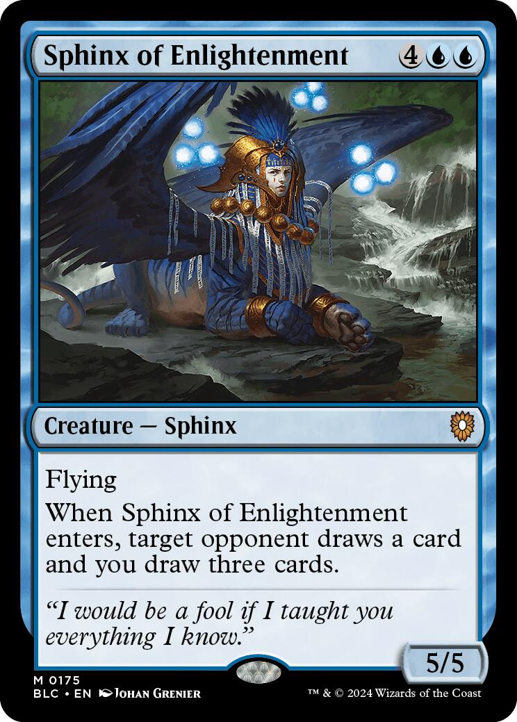 Sphinx of Enlightenment [Bloomburrow Commander] | Nerdhalla Games