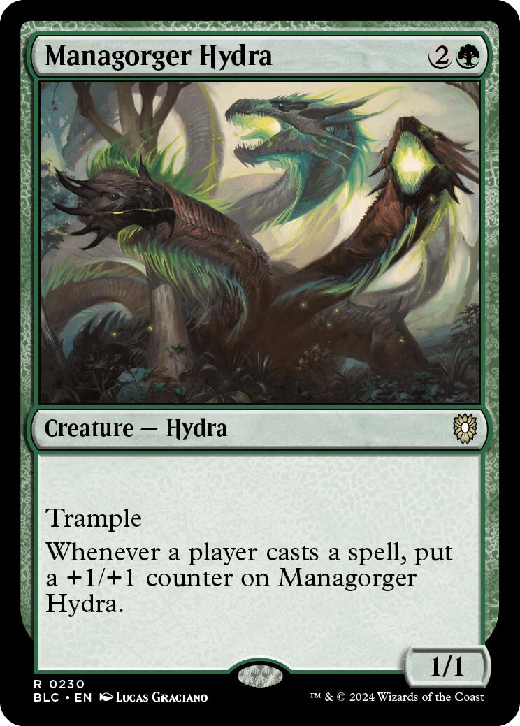 Managorger Hydra [Bloomburrow Commander] | Nerdhalla Games