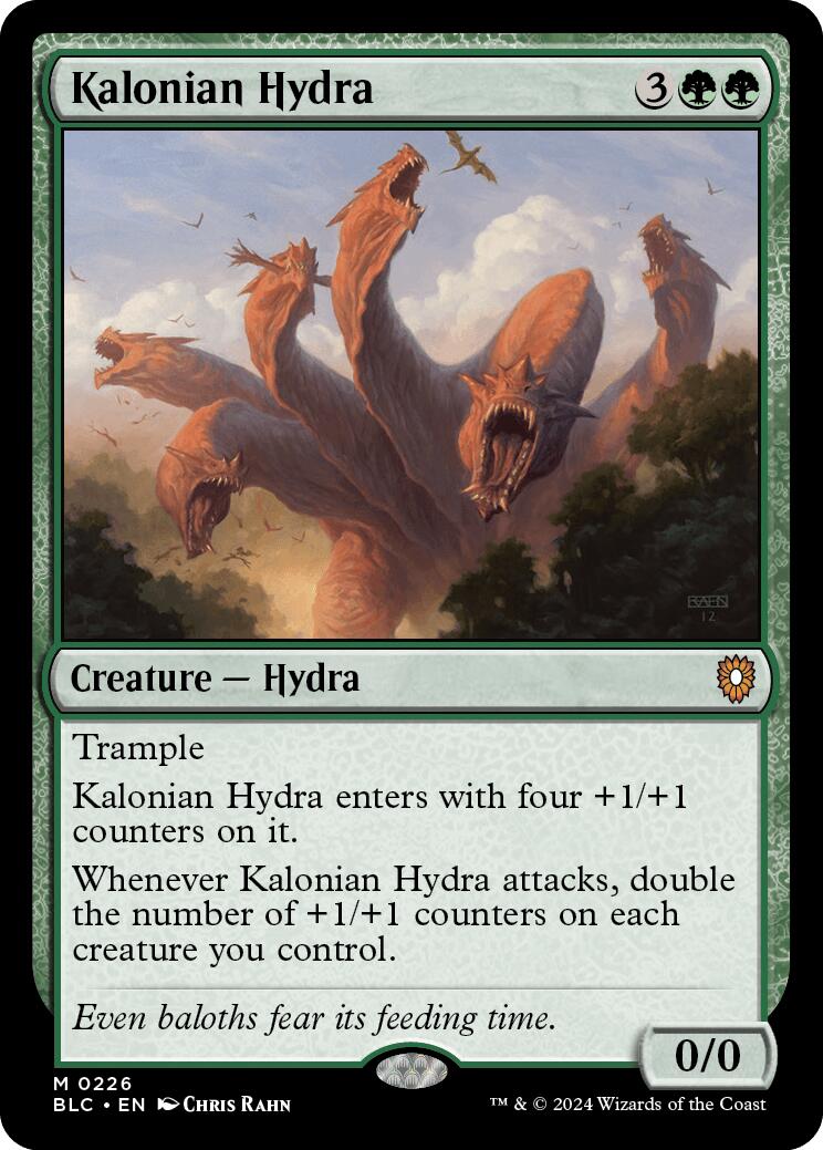 Kalonian Hydra [Bloomburrow Commander] | Nerdhalla Games