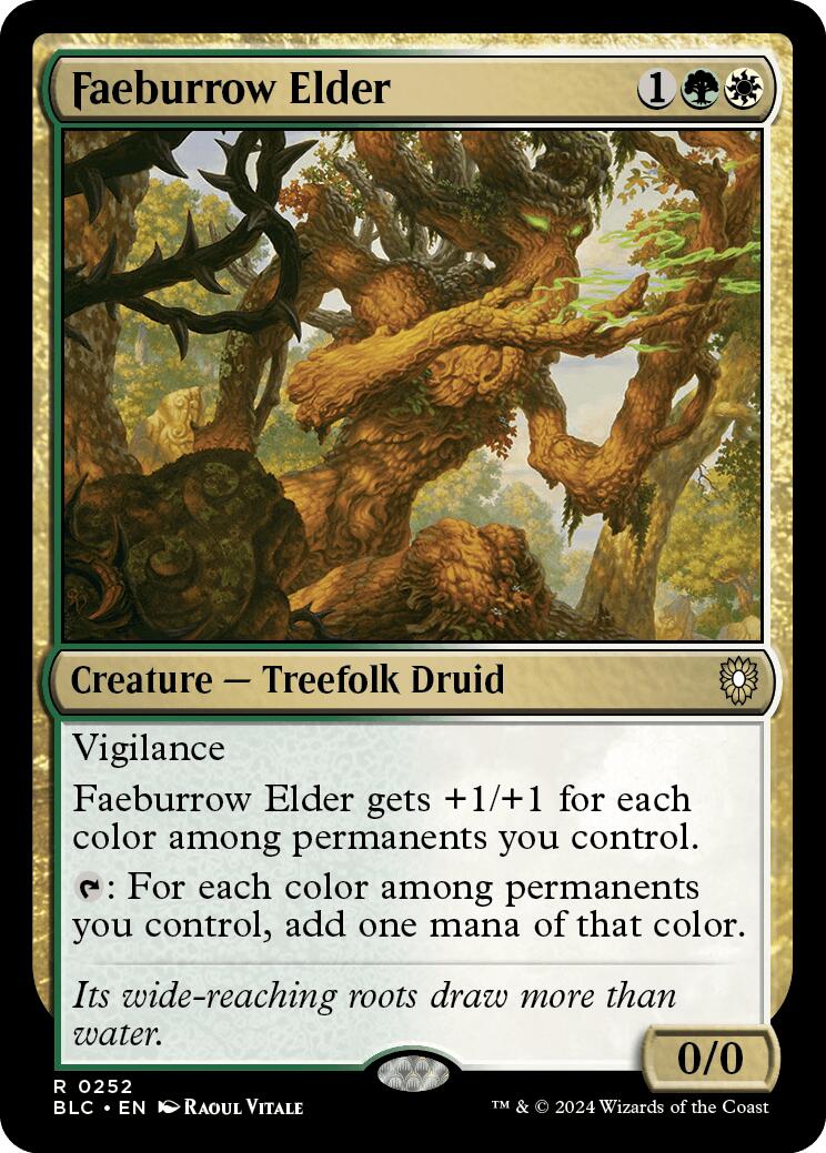 Faeburrow Elder [Bloomburrow Commander] | Nerdhalla Games