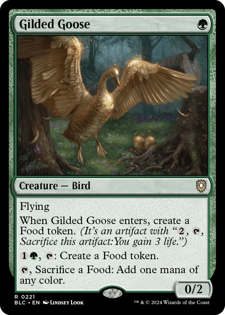 Gilded Goose [Bloomburrow Commander] | Nerdhalla Games