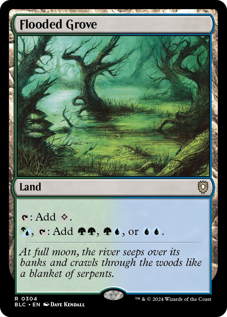 Flooded Grove [Bloomburrow Commander] | Nerdhalla Games