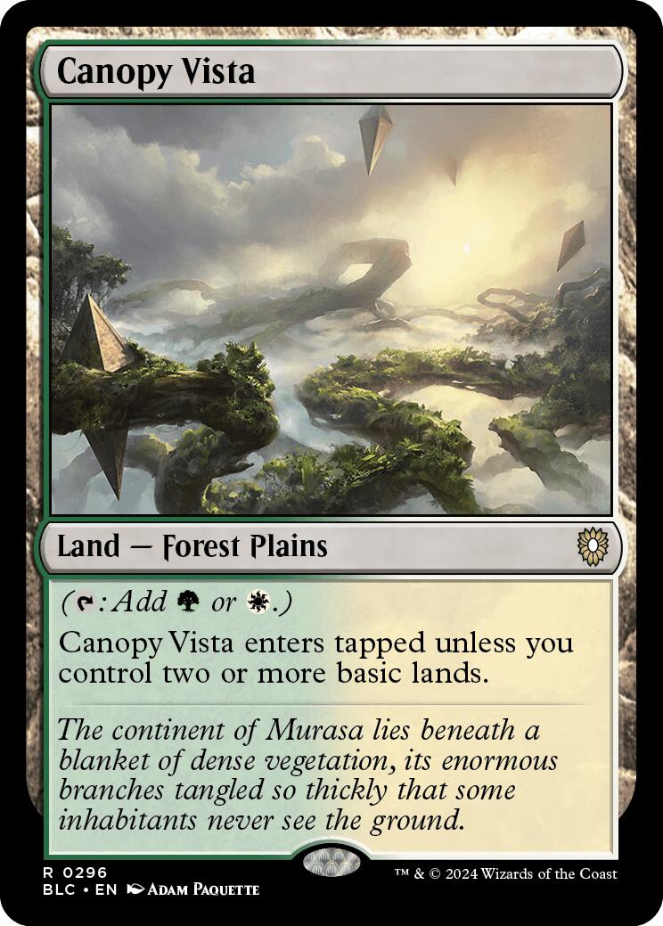 Canopy Vista [Bloomburrow Commander] | Nerdhalla Games