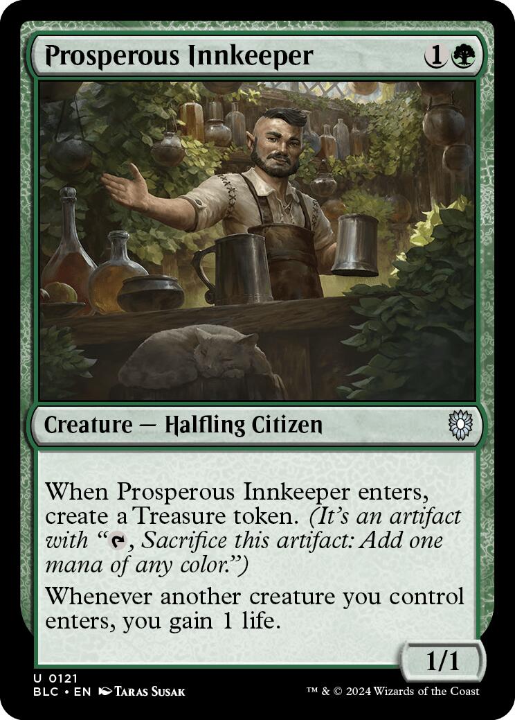 Prosperous Innkeeper [Bloomburrow Commander] | Nerdhalla Games