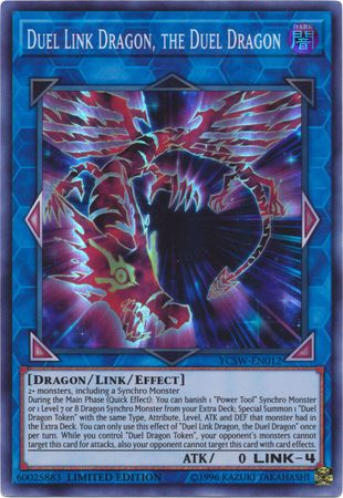 Duel Link Dragon, the Duel Dragon [YCSW-EN012] Super Rare | Nerdhalla Games